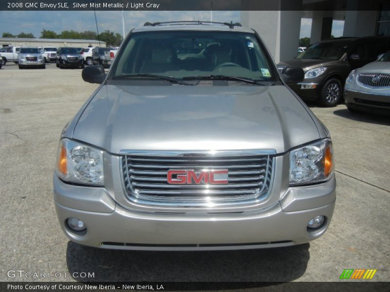 Silver Mist Metallic / Light Gray 2008 GMC Envoy SLE