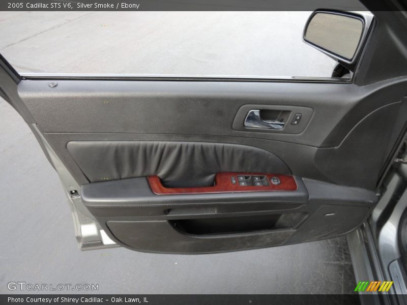 Silver Smoke / Ebony 2005 Cadillac STS V6