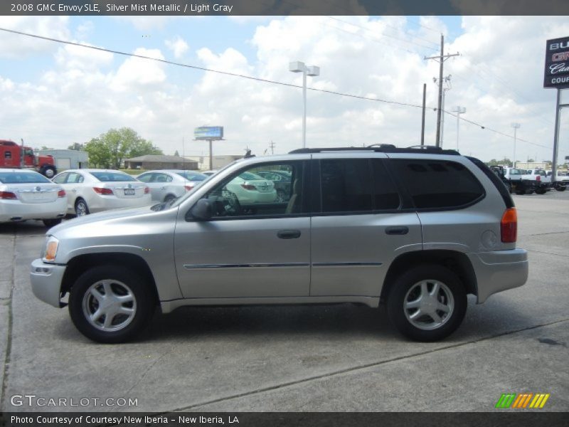 Silver Mist Metallic / Light Gray 2008 GMC Envoy SLE