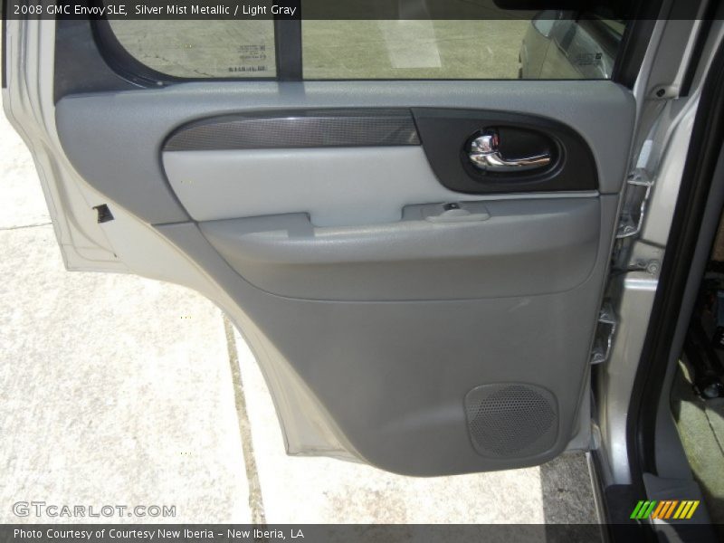 Silver Mist Metallic / Light Gray 2008 GMC Envoy SLE