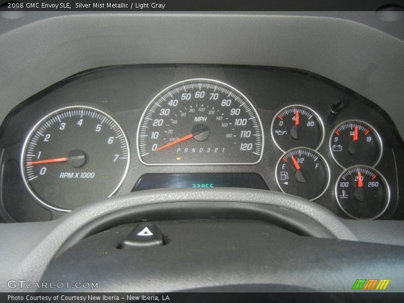 Silver Mist Metallic / Light Gray 2008 GMC Envoy SLE