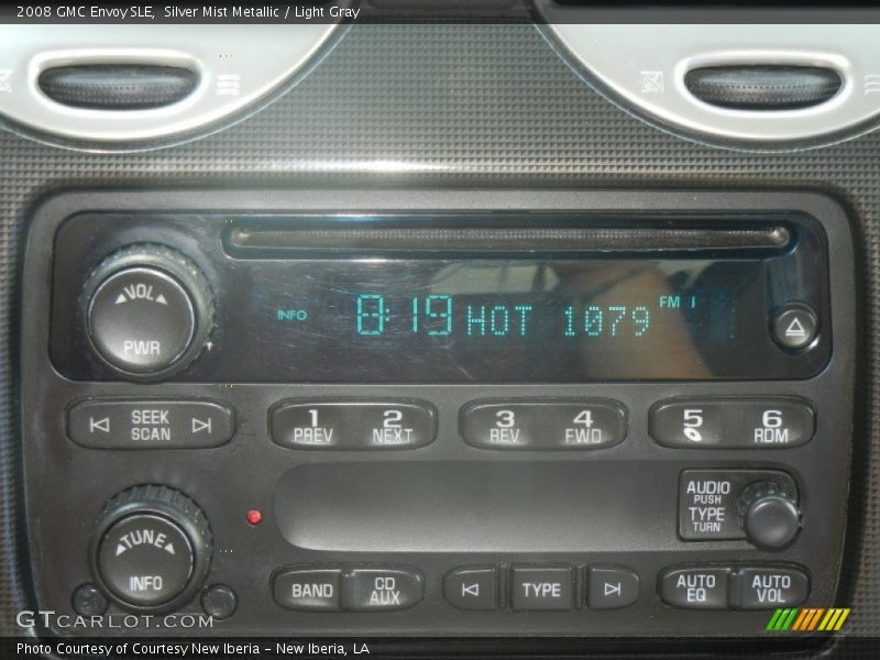 Silver Mist Metallic / Light Gray 2008 GMC Envoy SLE