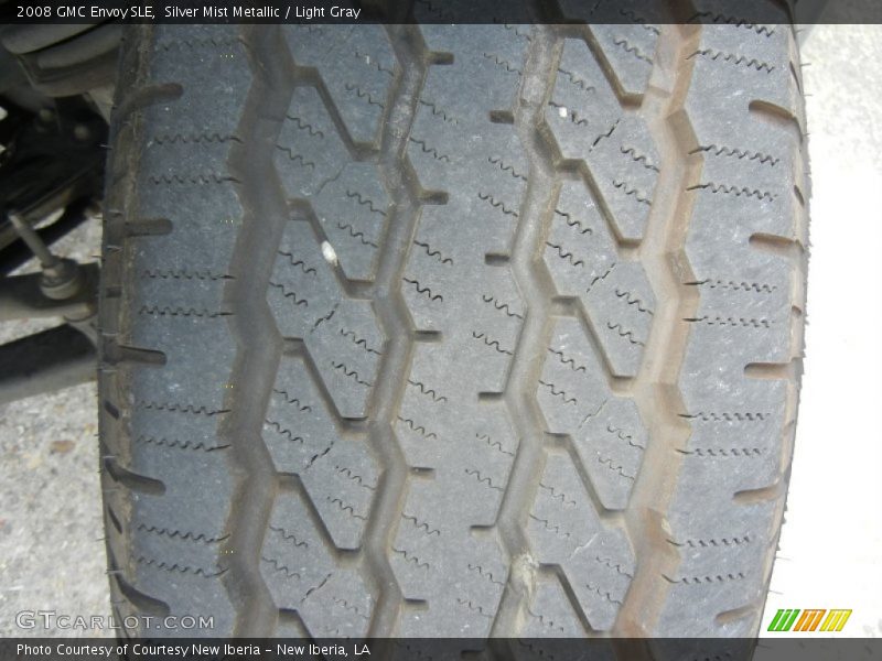 Silver Mist Metallic / Light Gray 2008 GMC Envoy SLE