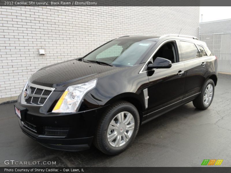 Black Raven / Ebony/Ebony 2012 Cadillac SRX Luxury