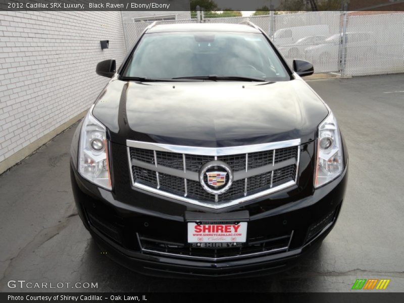 Black Raven / Ebony/Ebony 2012 Cadillac SRX Luxury