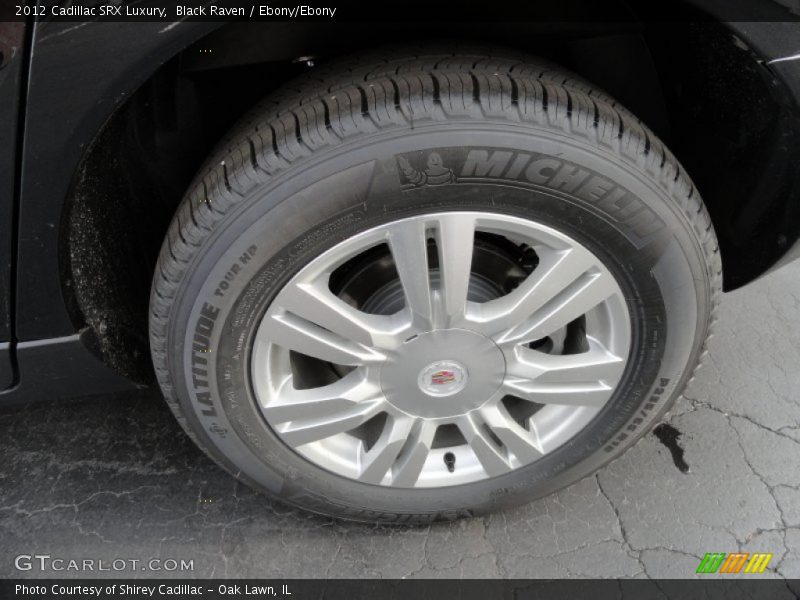 Black Raven / Ebony/Ebony 2012 Cadillac SRX Luxury