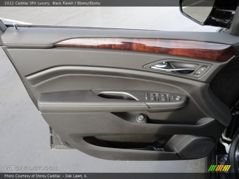 Black Raven / Ebony/Ebony 2012 Cadillac SRX Luxury