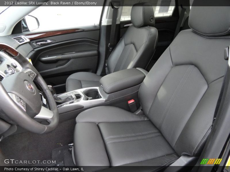 Black Raven / Ebony/Ebony 2012 Cadillac SRX Luxury