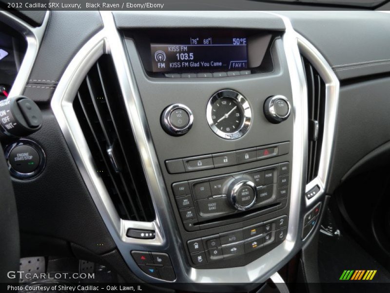Black Raven / Ebony/Ebony 2012 Cadillac SRX Luxury