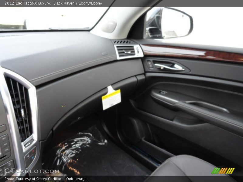 Black Raven / Ebony/Ebony 2012 Cadillac SRX Luxury