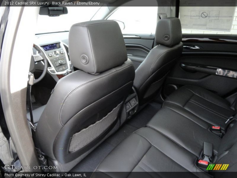 Black Raven / Ebony/Ebony 2012 Cadillac SRX Luxury