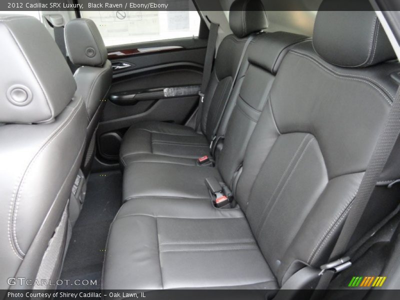 Black Raven / Ebony/Ebony 2012 Cadillac SRX Luxury