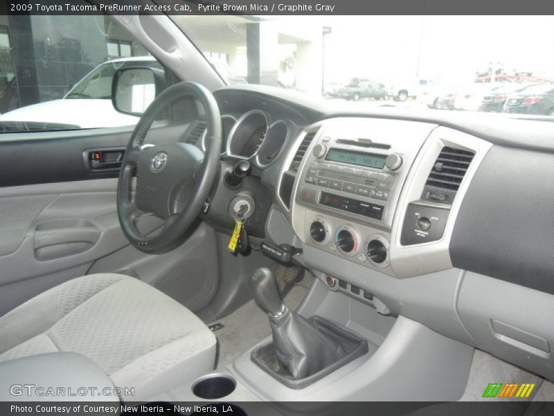 Pyrite Brown Mica / Graphite Gray 2009 Toyota Tacoma PreRunner Access Cab