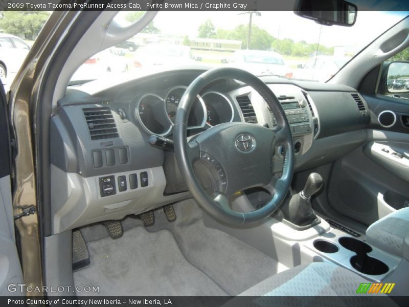 Pyrite Brown Mica / Graphite Gray 2009 Toyota Tacoma PreRunner Access Cab