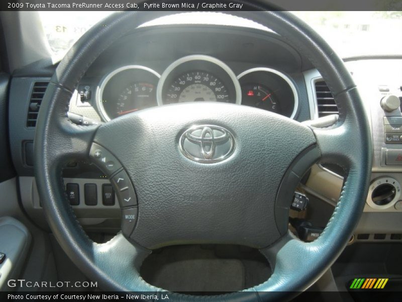 Pyrite Brown Mica / Graphite Gray 2009 Toyota Tacoma PreRunner Access Cab