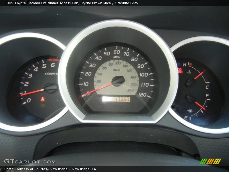 Pyrite Brown Mica / Graphite Gray 2009 Toyota Tacoma PreRunner Access Cab