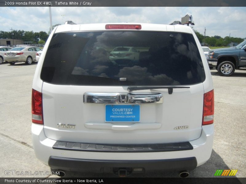 Taffeta White / Gray 2009 Honda Pilot EX 4WD