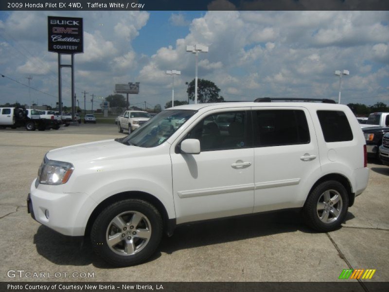 Taffeta White / Gray 2009 Honda Pilot EX 4WD