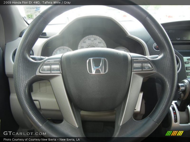 Taffeta White / Gray 2009 Honda Pilot EX 4WD