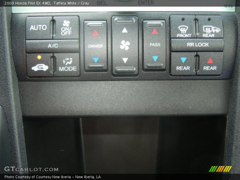 Taffeta White / Gray 2009 Honda Pilot EX 4WD