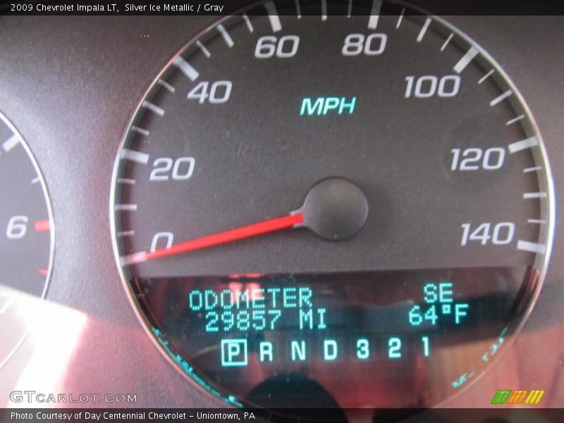 Silver Ice Metallic / Gray 2009 Chevrolet Impala LT