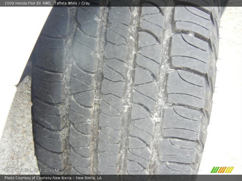 Taffeta White / Gray 2009 Honda Pilot EX 4WD