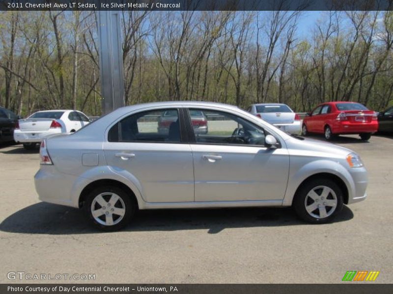 Ice Silver Metallic / Charcoal 2011 Chevrolet Aveo LT Sedan