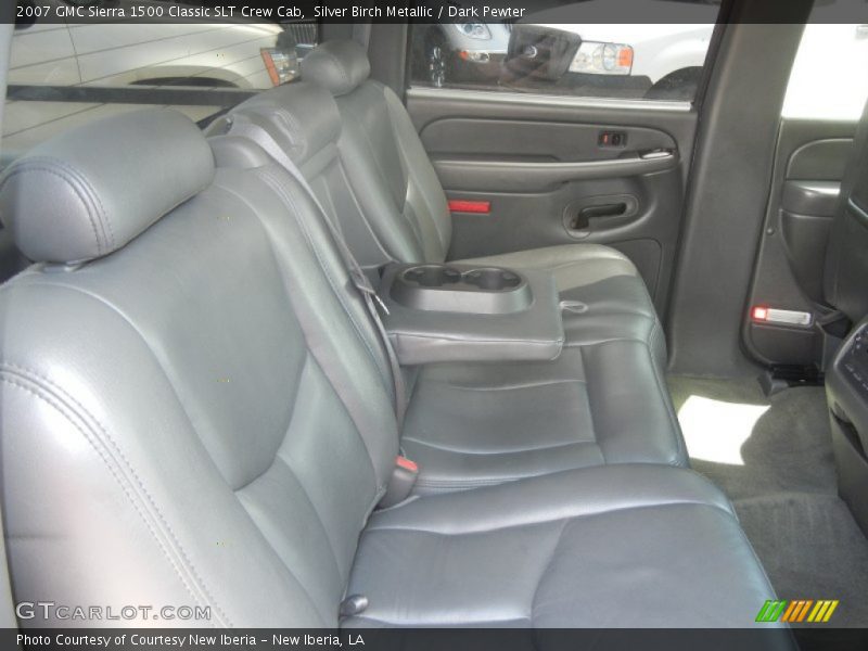 Silver Birch Metallic / Dark Pewter 2007 GMC Sierra 1500 Classic SLT Crew Cab