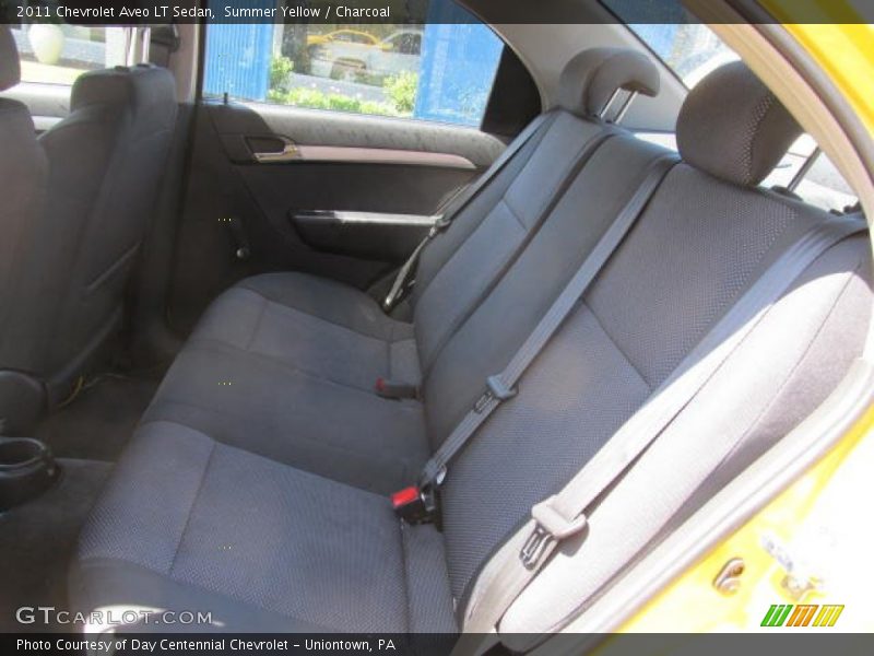 Summer Yellow / Charcoal 2011 Chevrolet Aveo LT Sedan