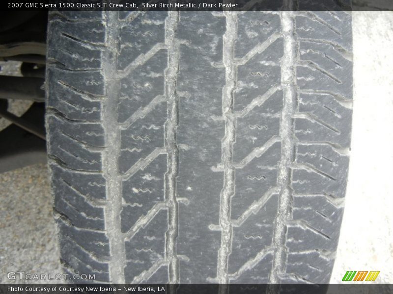 Silver Birch Metallic / Dark Pewter 2007 GMC Sierra 1500 Classic SLT Crew Cab