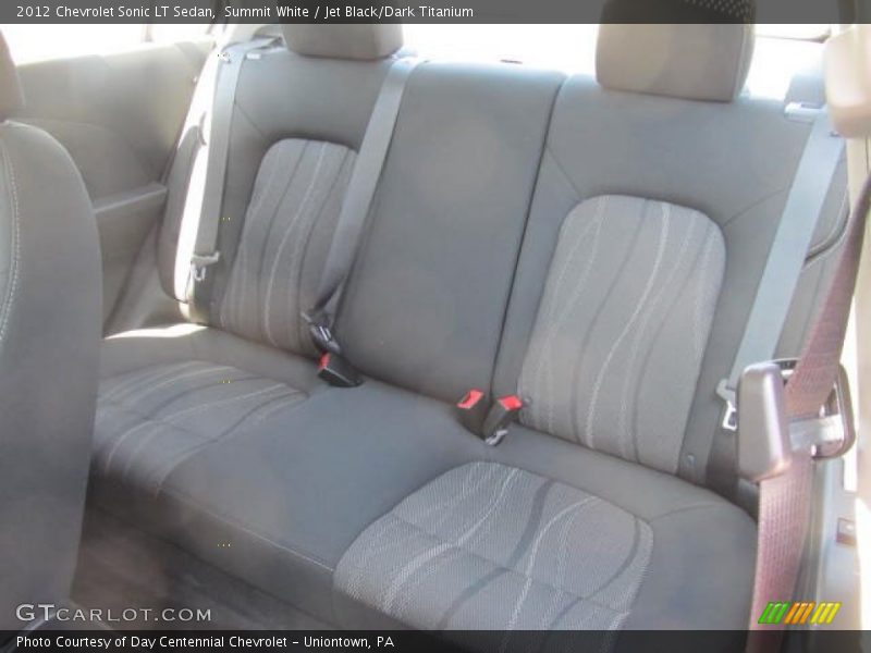 Summit White / Jet Black/Dark Titanium 2012 Chevrolet Sonic LT Sedan