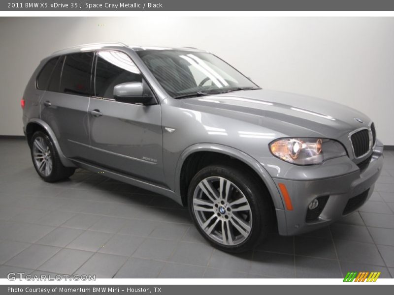 Space Gray Metallic / Black 2011 BMW X5 xDrive 35i