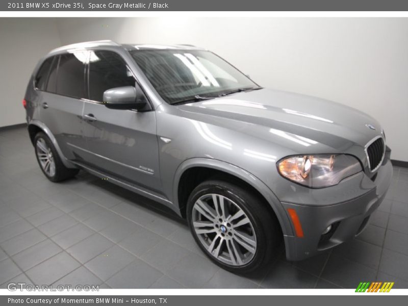 Space Gray Metallic / Black 2011 BMW X5 xDrive 35i