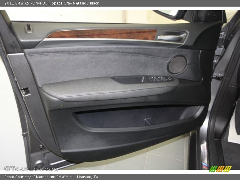 Space Gray Metallic / Black 2011 BMW X5 xDrive 35i
