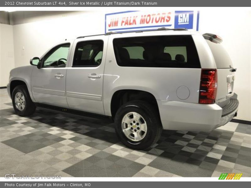 Silver Ice Metallic / Light Titanium/Dark Titanium 2012 Chevrolet Suburban LT 4x4