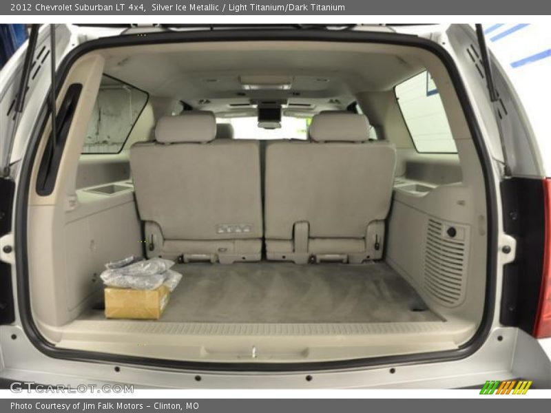 Silver Ice Metallic / Light Titanium/Dark Titanium 2012 Chevrolet Suburban LT 4x4