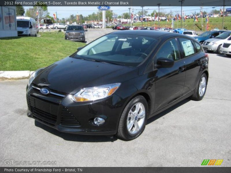 Tuxedo Black Metallic / Charcoal Black 2012 Ford Focus SE Sport 5-Door