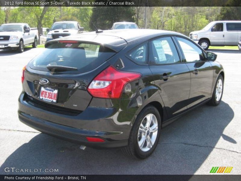 Tuxedo Black Metallic / Charcoal Black 2012 Ford Focus SE Sport 5-Door