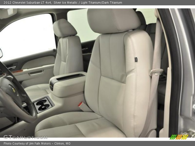 Silver Ice Metallic / Light Titanium/Dark Titanium 2012 Chevrolet Suburban LT 4x4