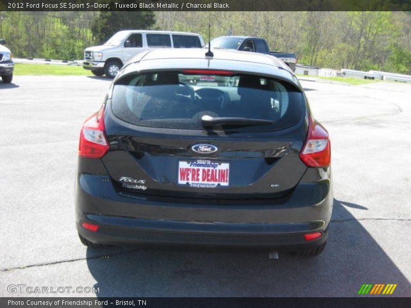 Tuxedo Black Metallic / Charcoal Black 2012 Ford Focus SE Sport 5-Door