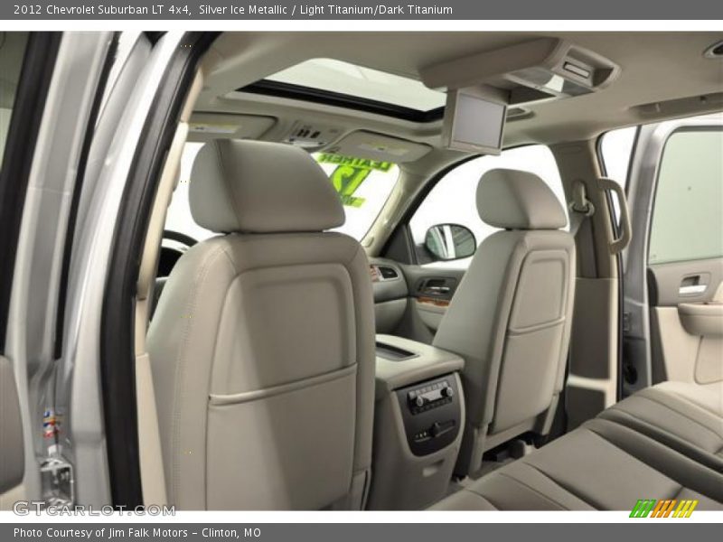 Silver Ice Metallic / Light Titanium/Dark Titanium 2012 Chevrolet Suburban LT 4x4