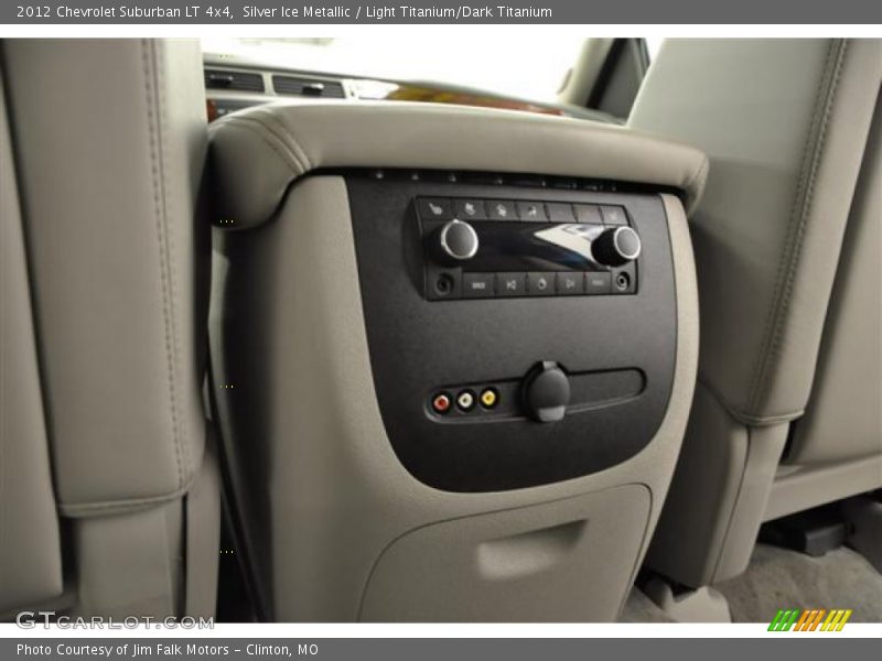 Silver Ice Metallic / Light Titanium/Dark Titanium 2012 Chevrolet Suburban LT 4x4