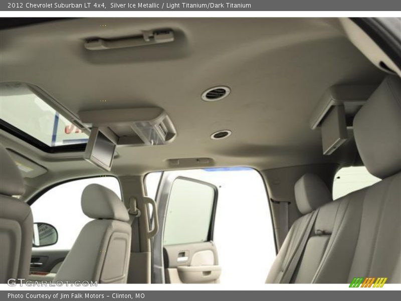 Silver Ice Metallic / Light Titanium/Dark Titanium 2012 Chevrolet Suburban LT 4x4