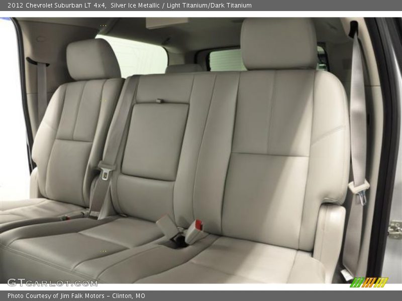 Silver Ice Metallic / Light Titanium/Dark Titanium 2012 Chevrolet Suburban LT 4x4
