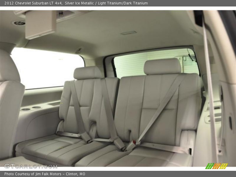 Silver Ice Metallic / Light Titanium/Dark Titanium 2012 Chevrolet Suburban LT 4x4