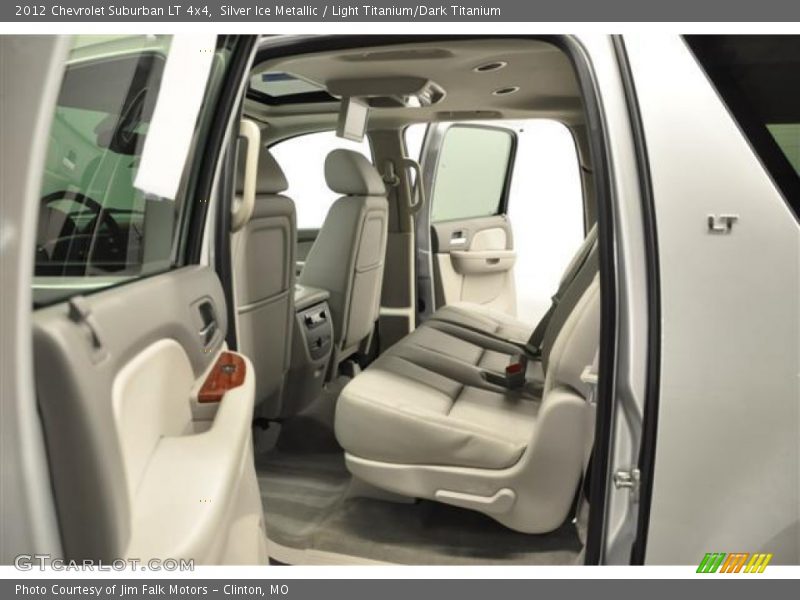 Silver Ice Metallic / Light Titanium/Dark Titanium 2012 Chevrolet Suburban LT 4x4