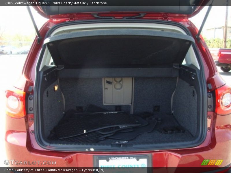 Wild Cherry Metallic / Sandstone 2009 Volkswagen Tiguan S