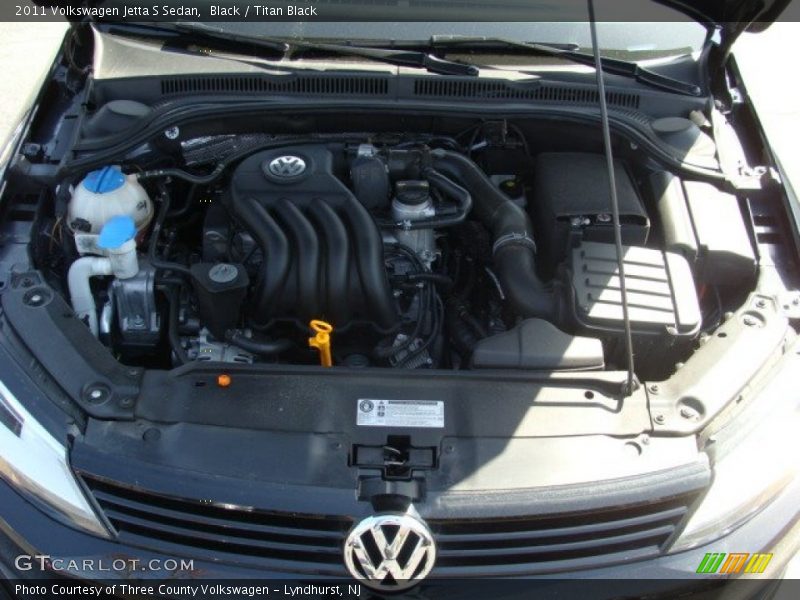 Black / Titan Black 2011 Volkswagen Jetta S Sedan