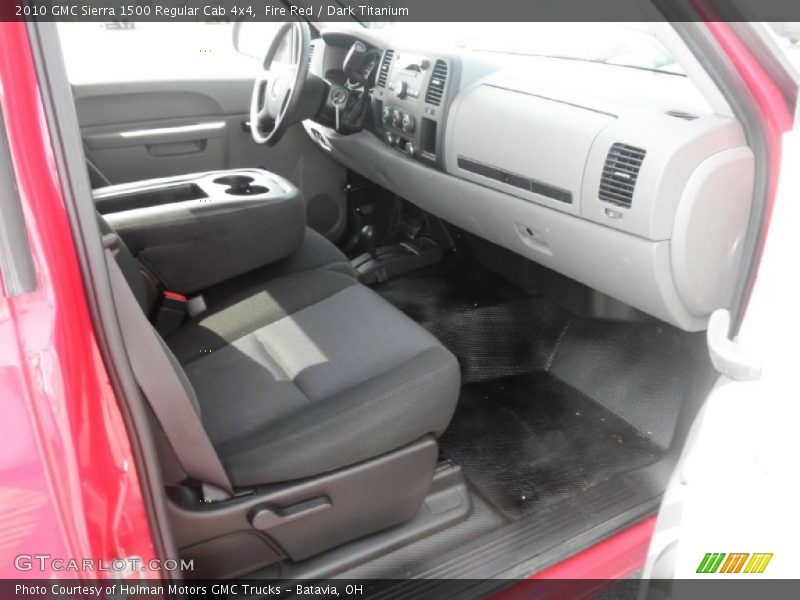 Fire Red / Dark Titanium 2010 GMC Sierra 1500 Regular Cab 4x4