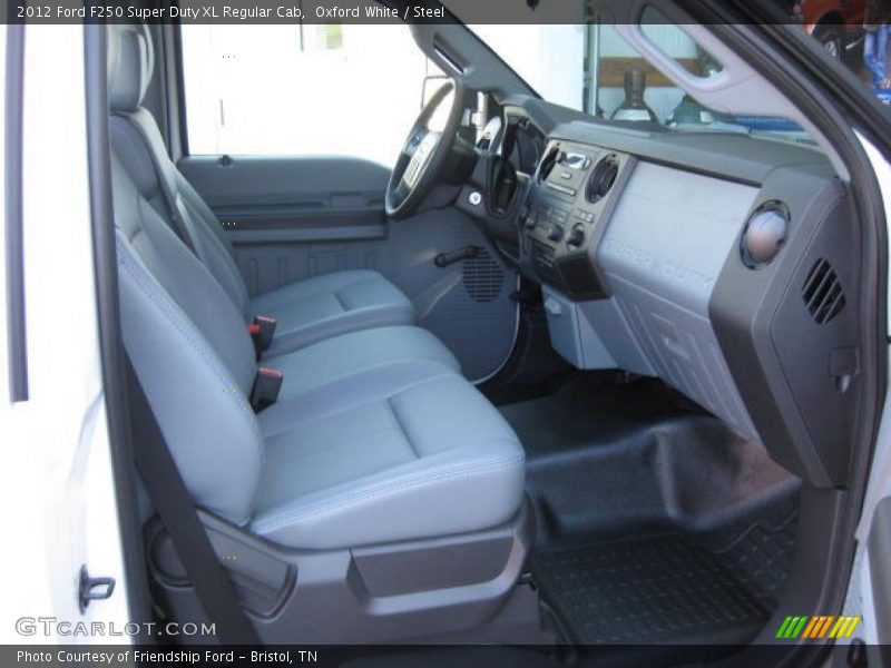  2012 F250 Super Duty XL Regular Cab Steel Interior
